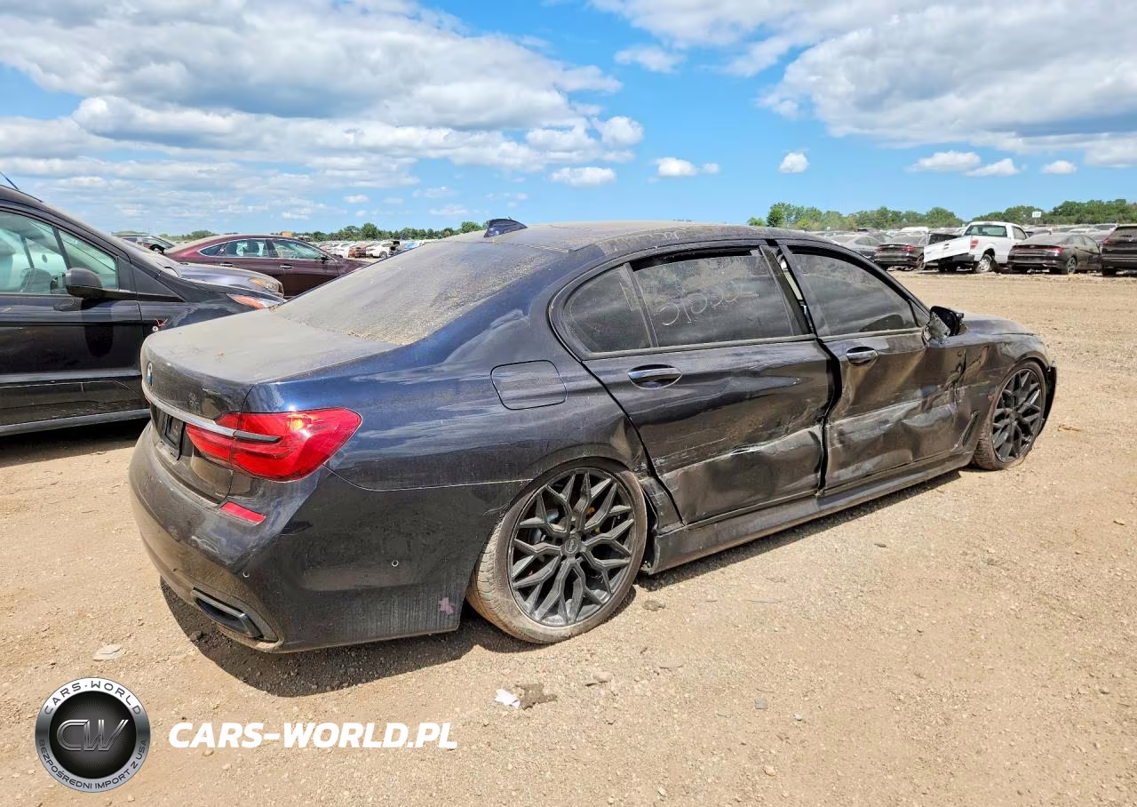 2017 BMW 740 Xi VIN:WBA7E4C57HGU99328 - 3