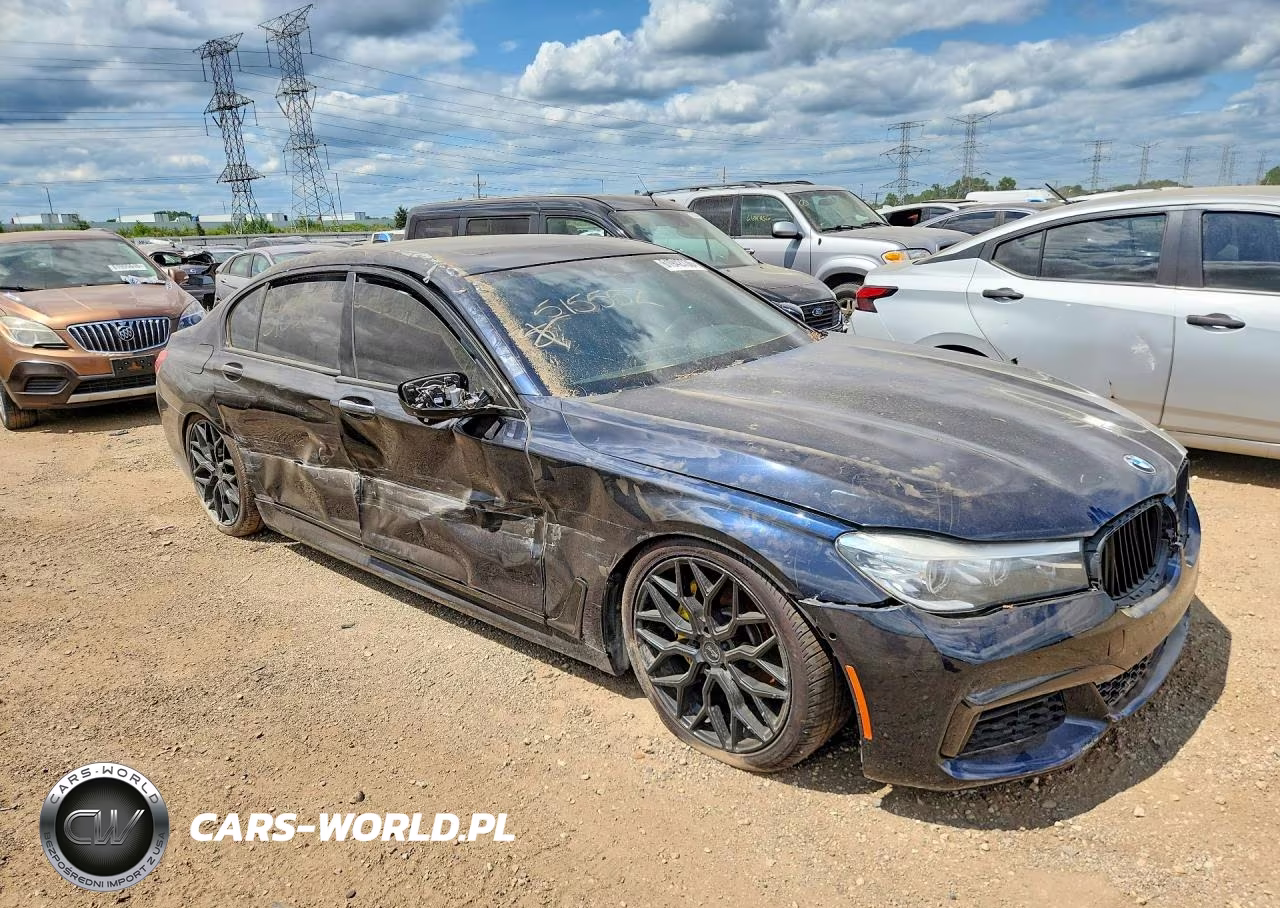 2017 BMW 740 Xi VIN:WBA7E4C57HGU99328 - 4
