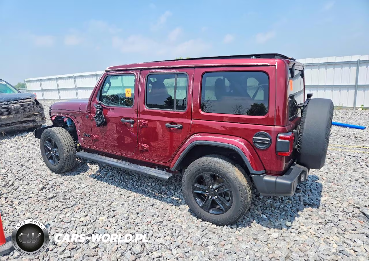 2021 Jeep Wrangler Unlimited Sahara VIN:1C4HJXEG3MW613876 - 2
