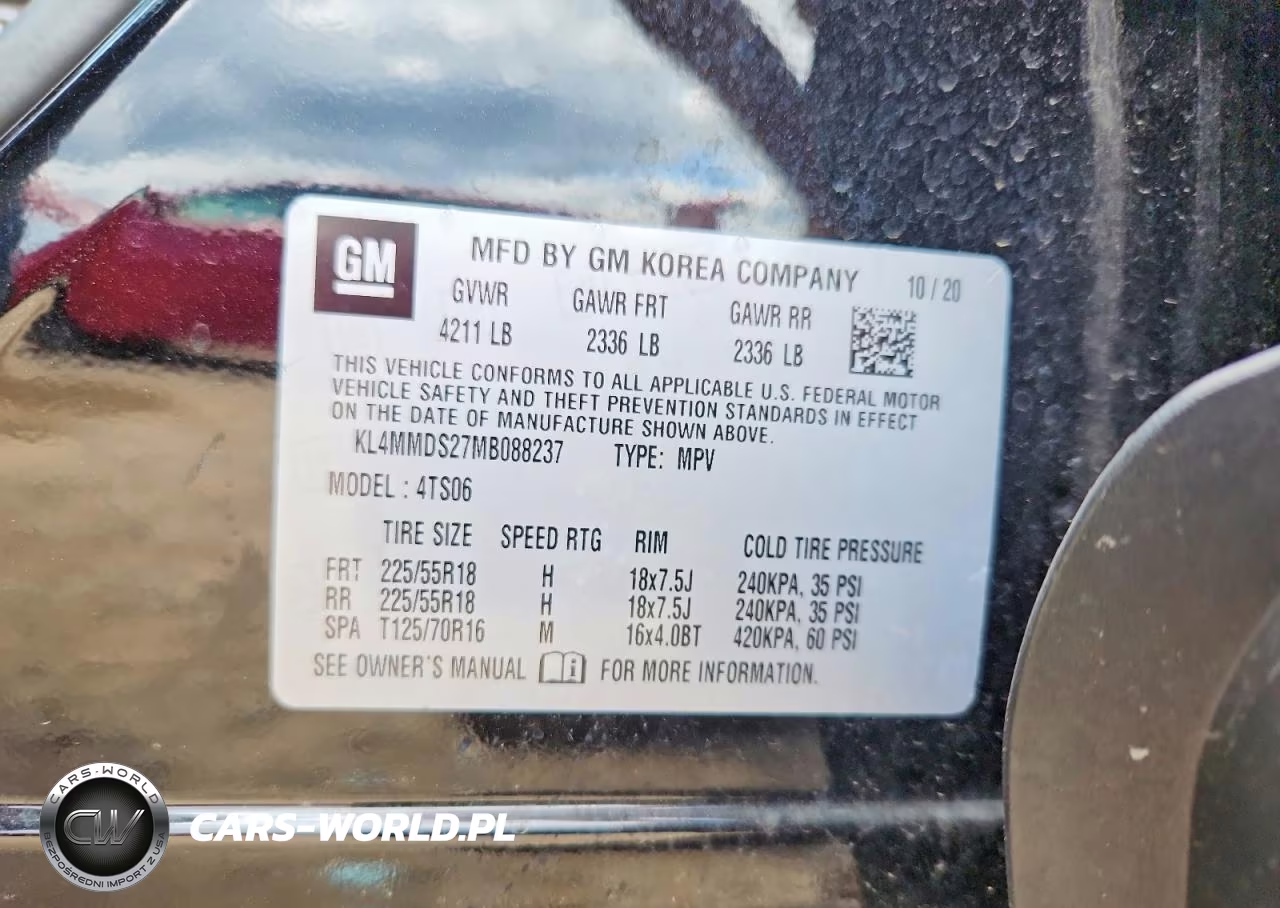 2021 Buick Encore Gx Select VIN:KL4MMDS27MB088237 - 12