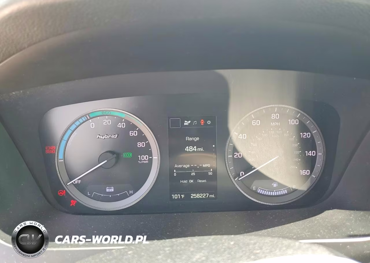 2016 Hyundai Sonata Hybrid Se VIN:KMHE24L16GA009121 - 9