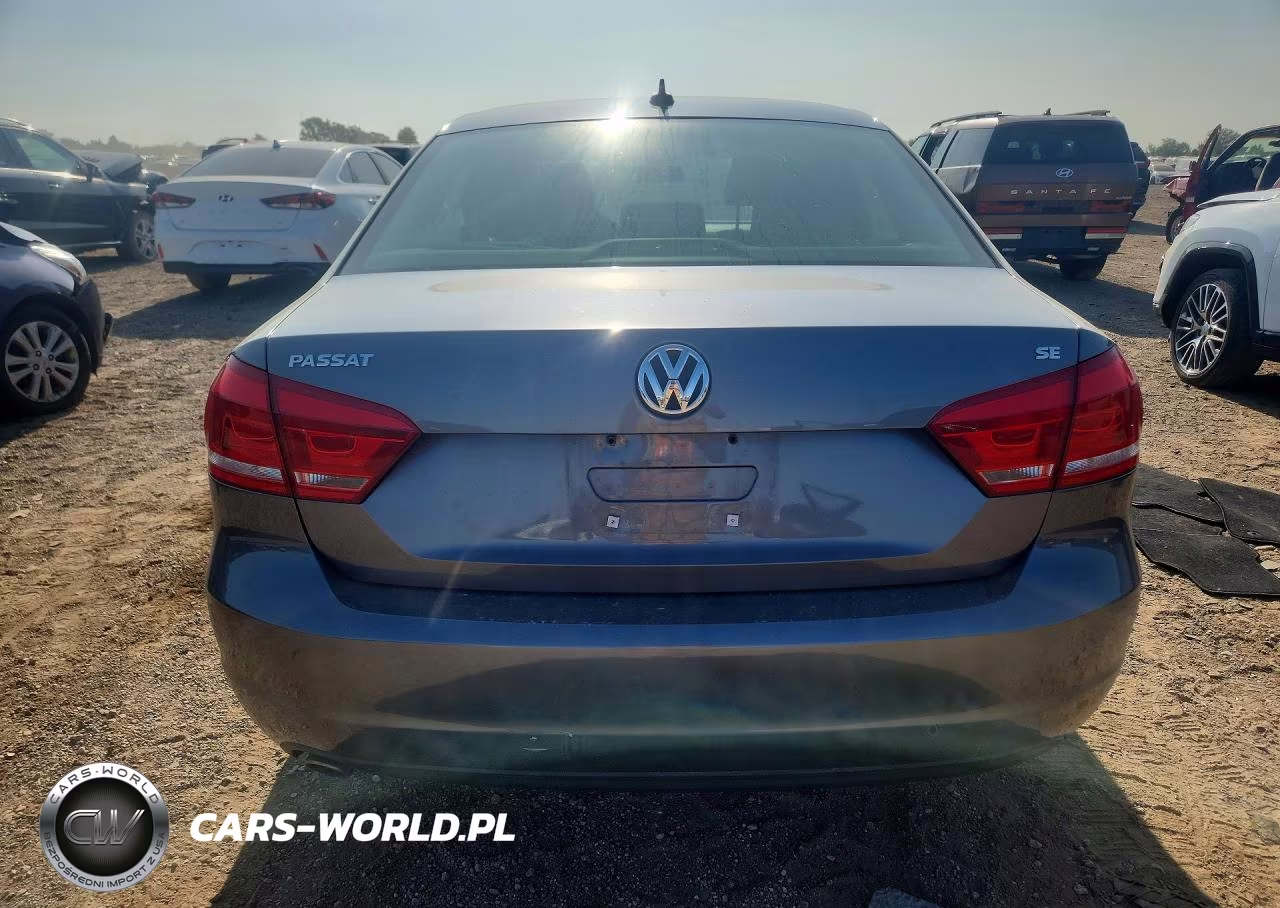 2013 Volkswagen Passat Se VIN:1VWBP7A30DC114412 - 6