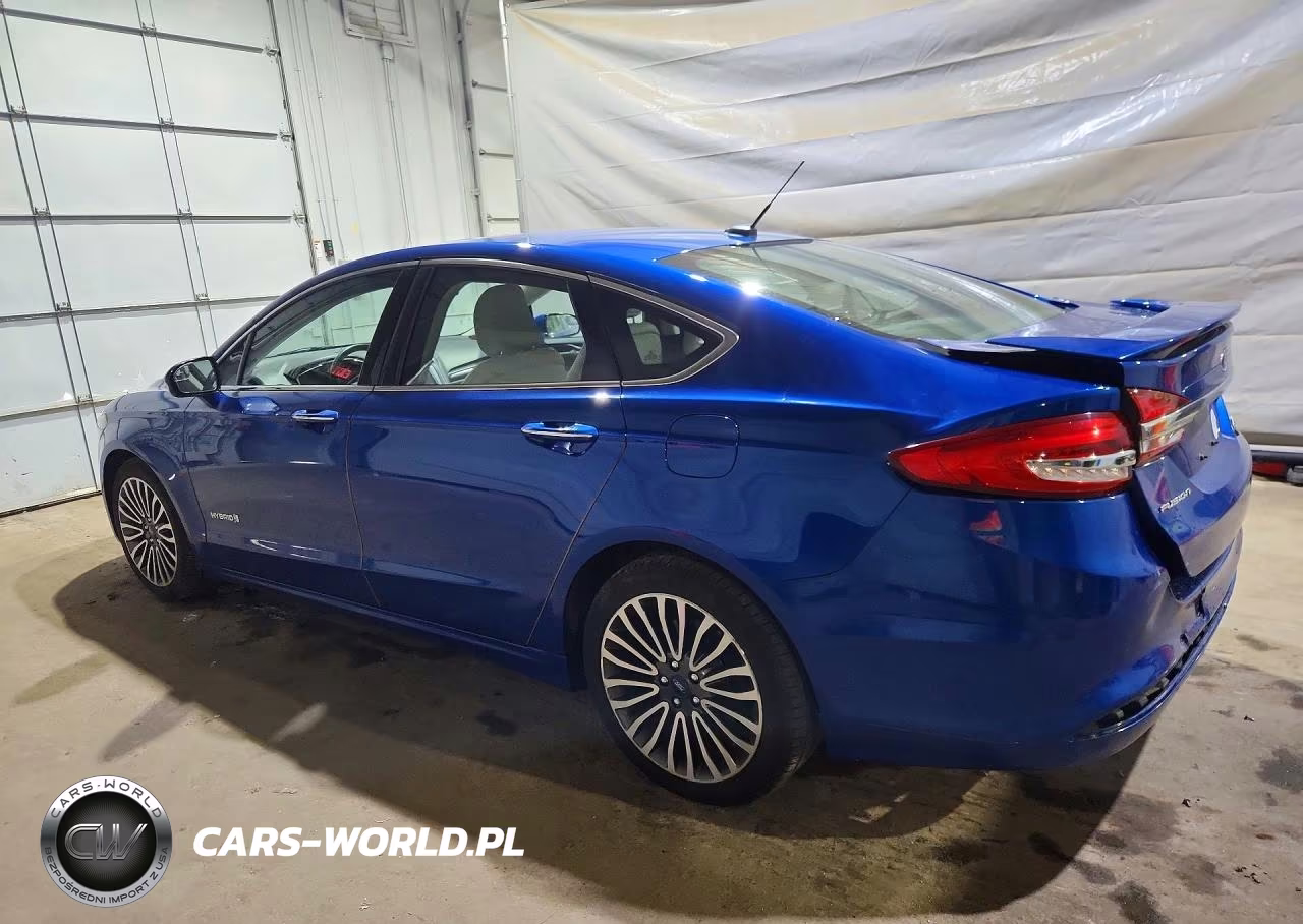2017 Ford Fusion Titanium Hev VIN:3FA6P0RU9HR375477 - 2