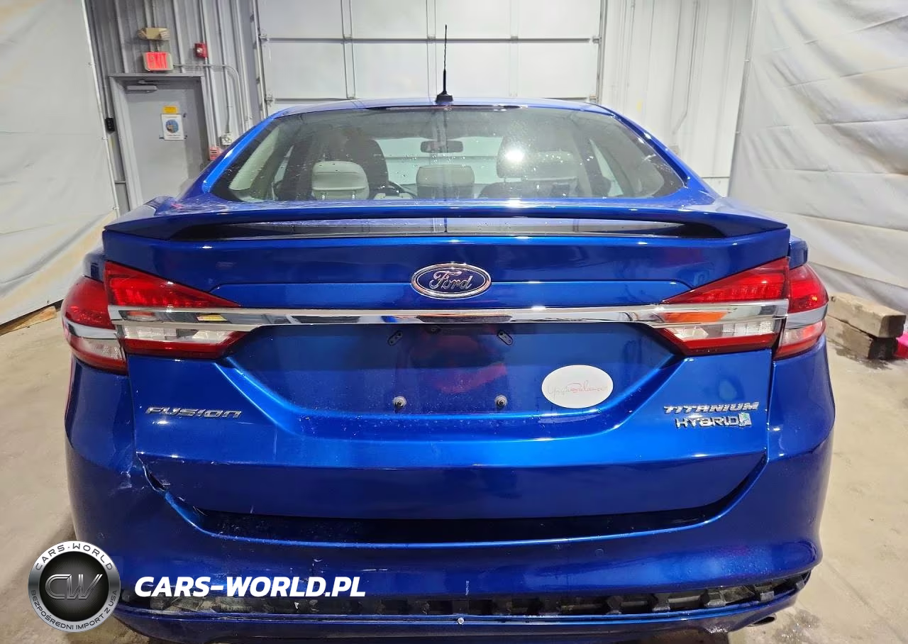 2017 Ford Fusion Titanium Hev VIN:3FA6P0RU9HR375477 - 6