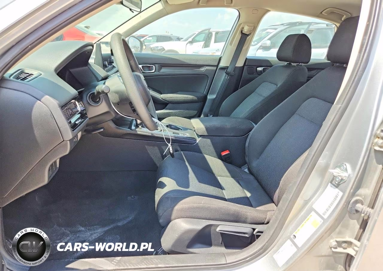 2025 Honda Civic Lx VIN:2HGFE2F28SH600863 - 7