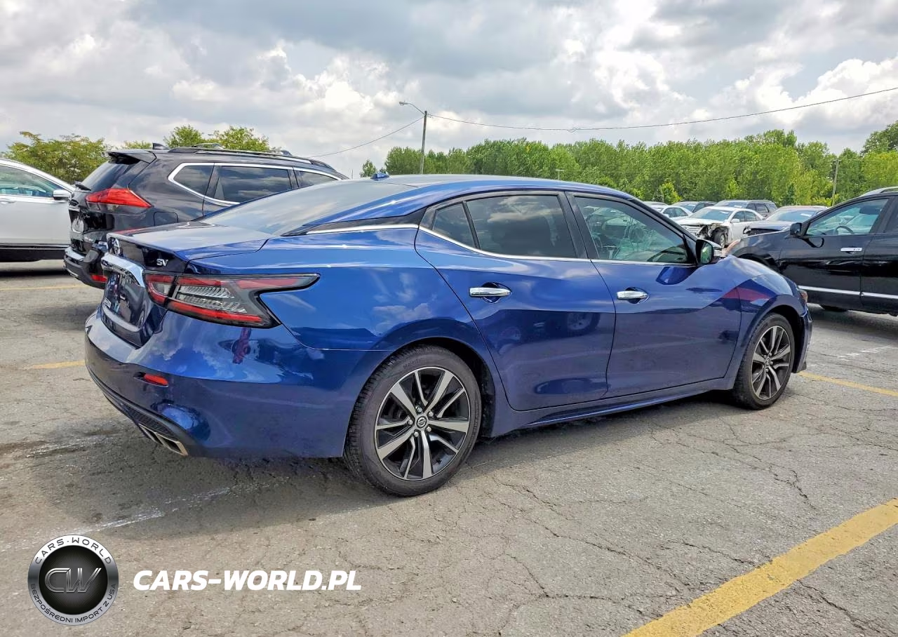 2021 Nissan Maxima Sv VIN:1N4AA6CV4MC504427 - 3