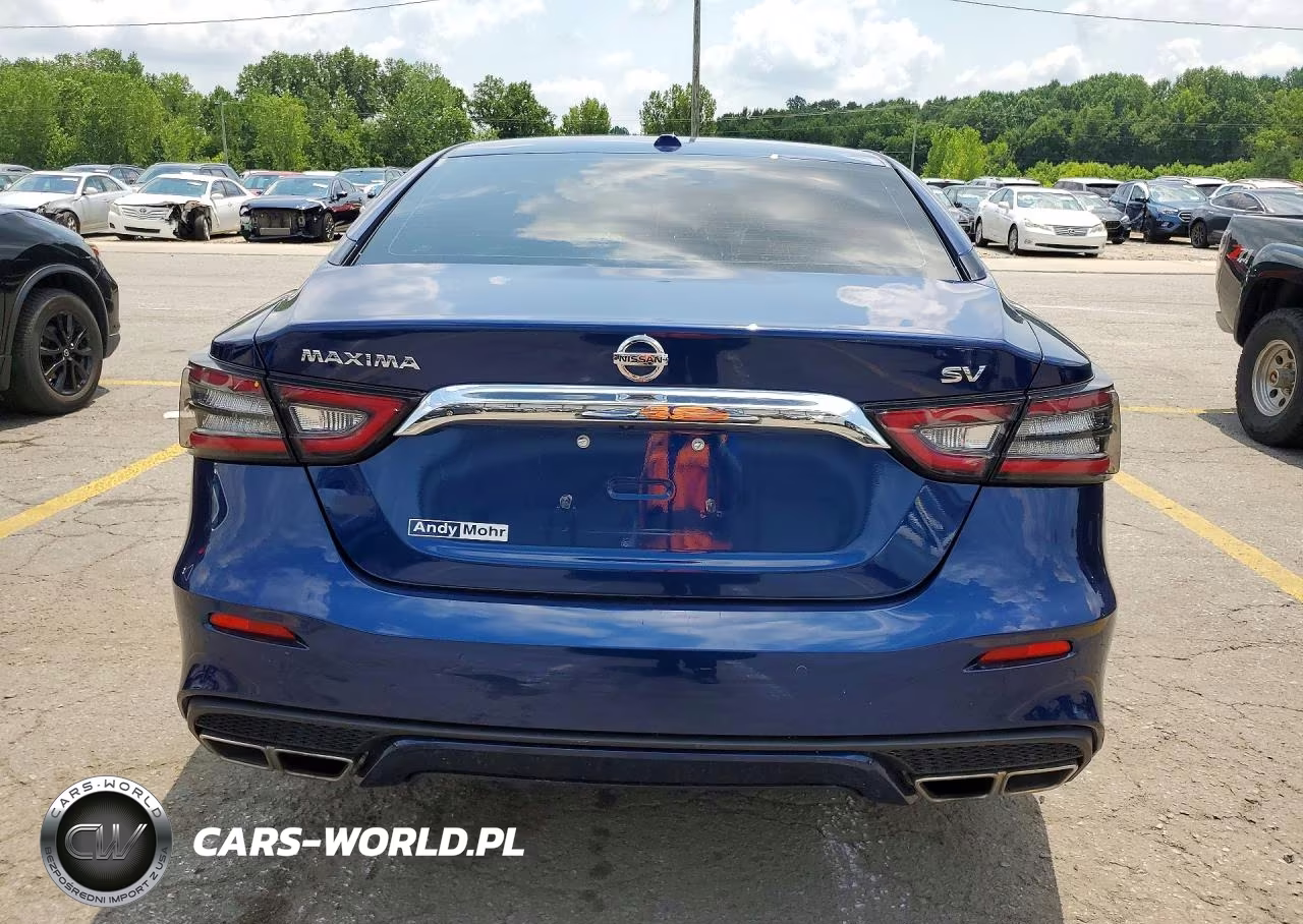 2021 Nissan Maxima Sv VIN:1N4AA6CV4MC504427 - 6