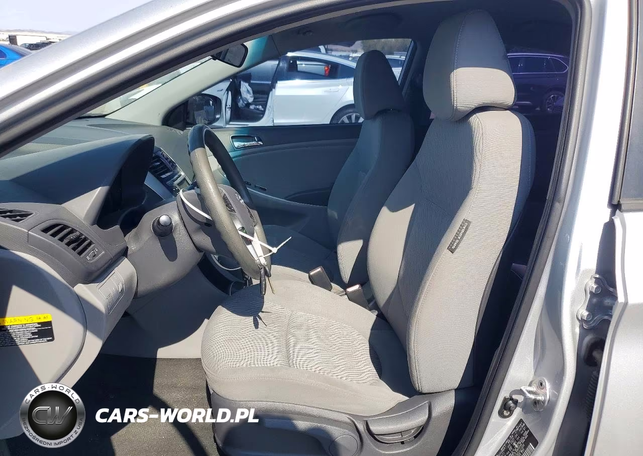 2012 Hyundai Accent Gls VIN:KMHCU4AE9CU121606 - 7