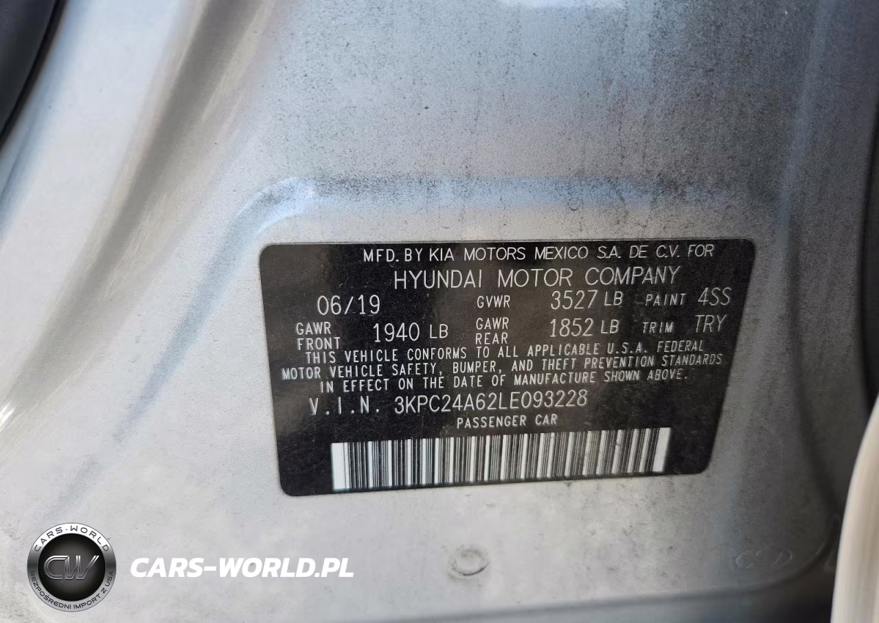 2020 Hyundai Accent Sel VIN:3KPC24A62LE093228 - 12