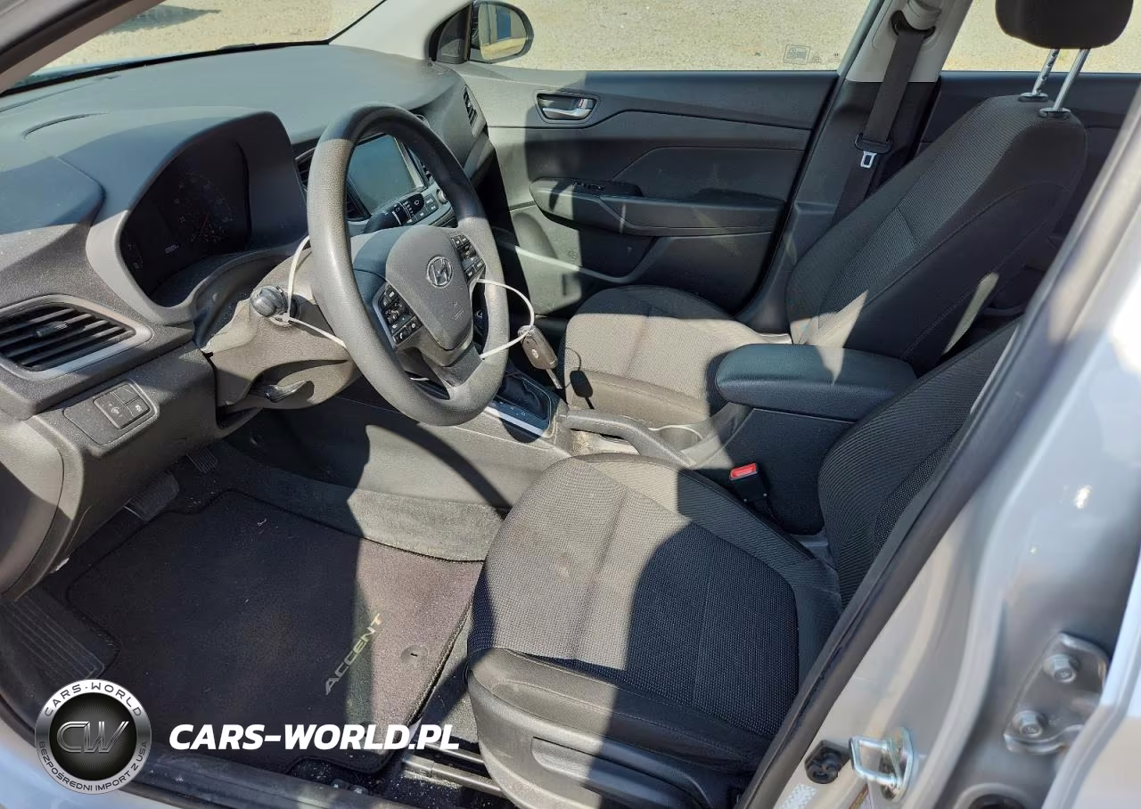 2020 Hyundai Accent Sel VIN:3KPC24A62LE093228 - 7