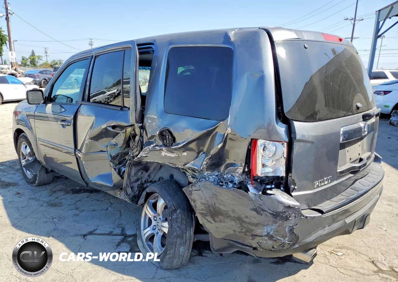 2012 Honda Pilot Ex VIN:5FNYF3H45CB033012 - 2