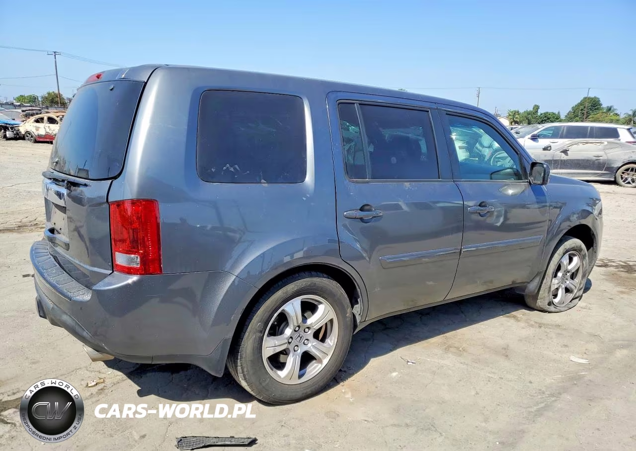2012 Honda Pilot Ex VIN:5FNYF3H45CB033012 - 3
