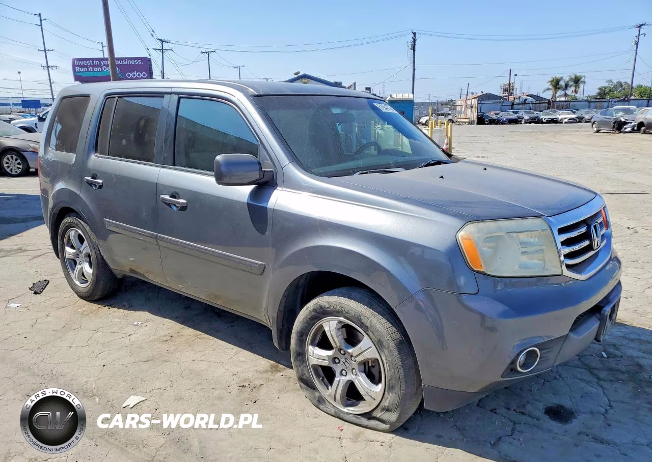 2012 Honda Pilot Ex VIN:5FNYF3H45CB033012 - 4