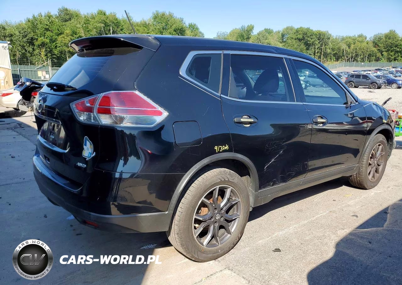 2016 Nissan Rogue S VIN:KNMAT2MV1GP616546 - 3