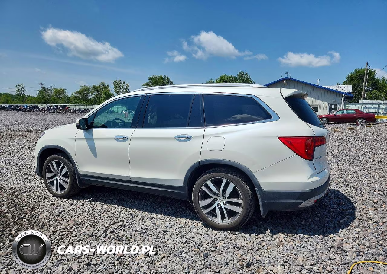 2016 Honda Pilot Elite VIN:5FNYF6H07GB004051 - 2