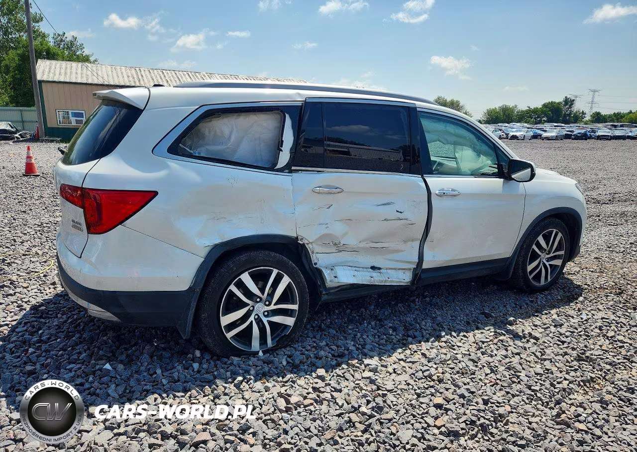 2016 Honda Pilot Elite VIN:5FNYF6H07GB004051 - 3