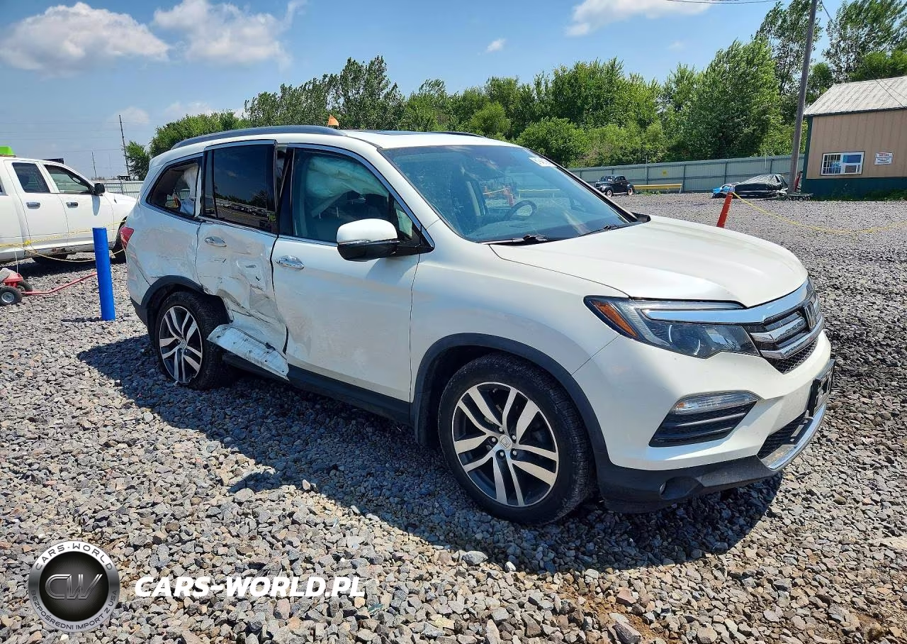 2016 Honda Pilot Elite VIN:5FNYF6H07GB004051 - 4