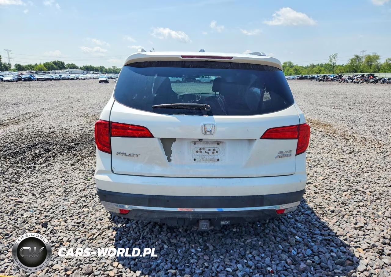 2016 Honda Pilot Elite VIN:5FNYF6H07GB004051 - 6