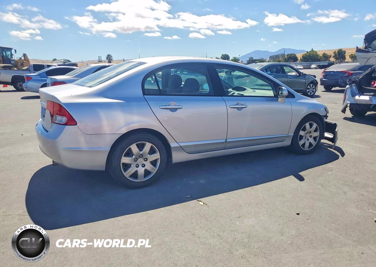 2010 Honda Civic Lx VIN:2HGFA1F55AH501318 - 3