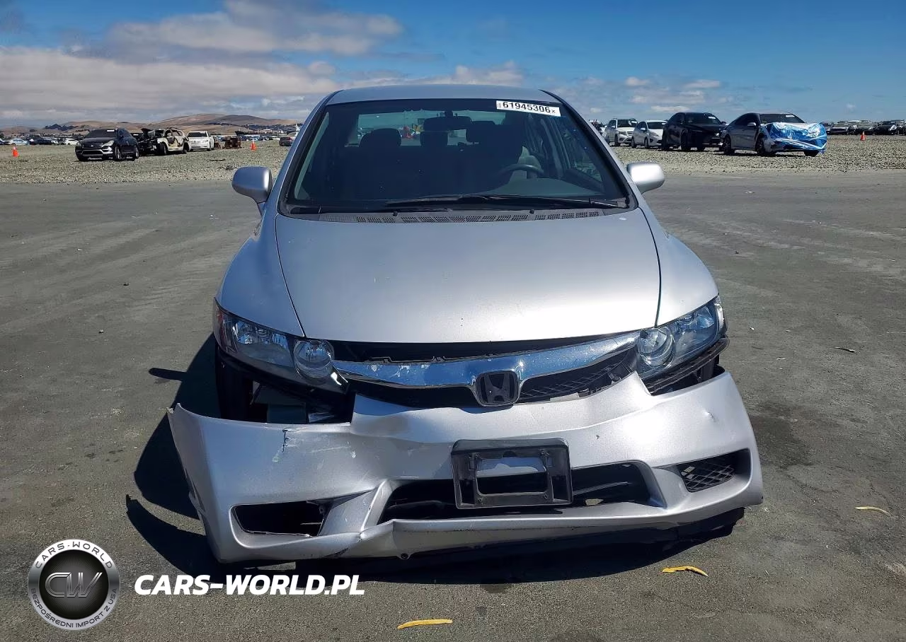 2010 Honda Civic Lx VIN:2HGFA1F55AH501318 - 5