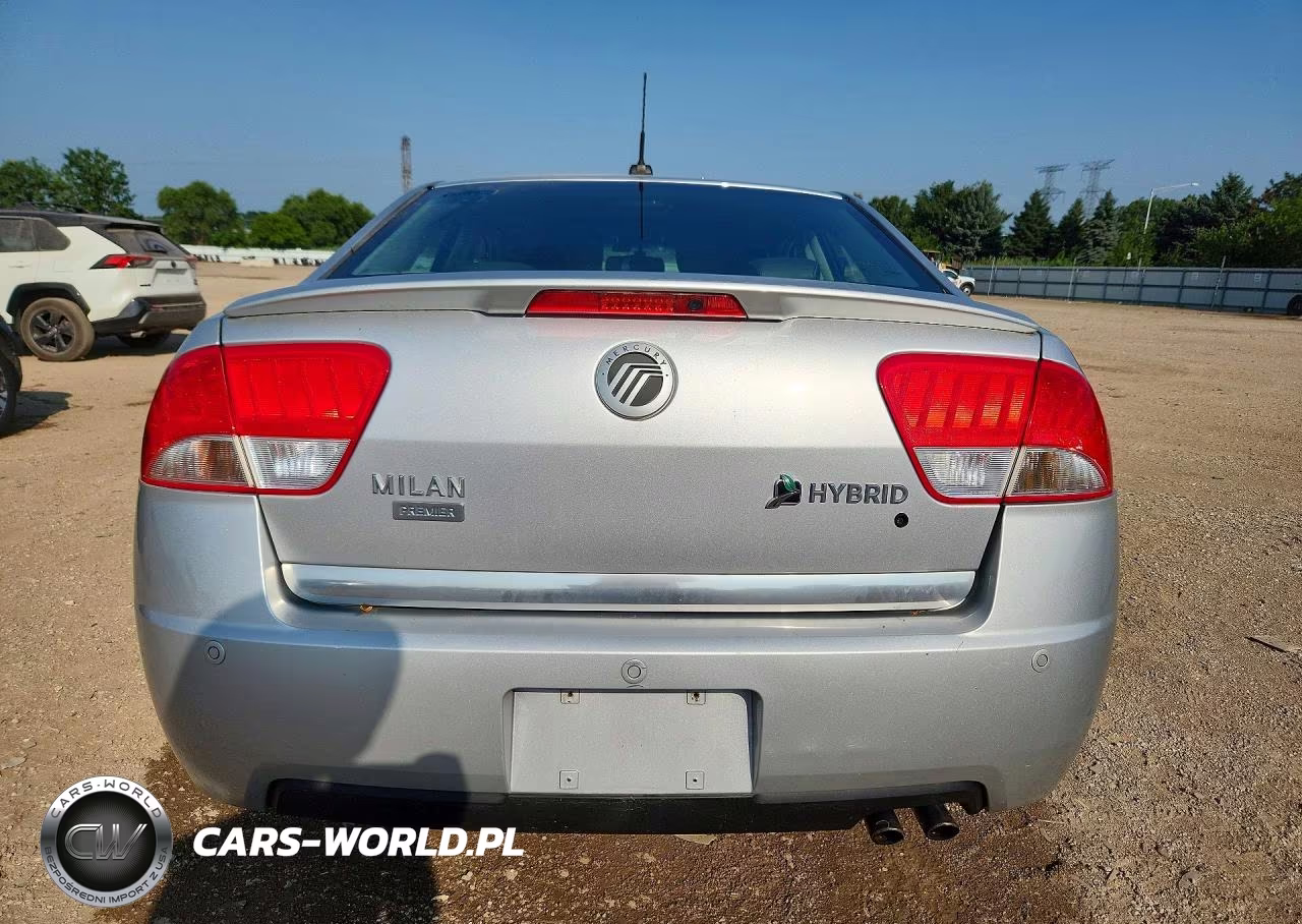 2010 Mercury Milan Hybrid VIN:3MEDM0L33AR601821 - 6