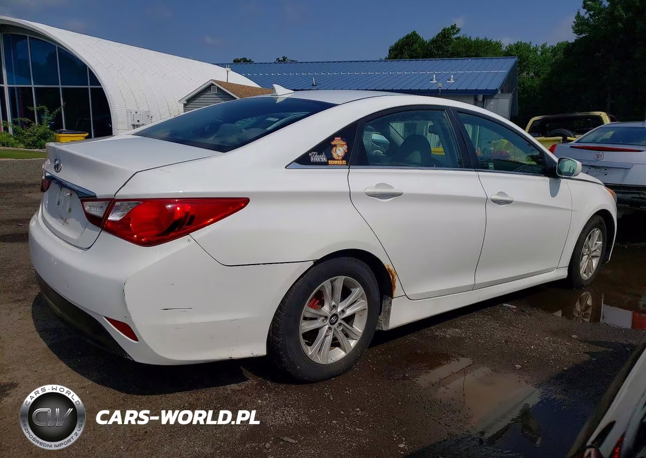 2014 Hyundai Sonata Gls VIN:5NPEB4AC9EH891285 - 3