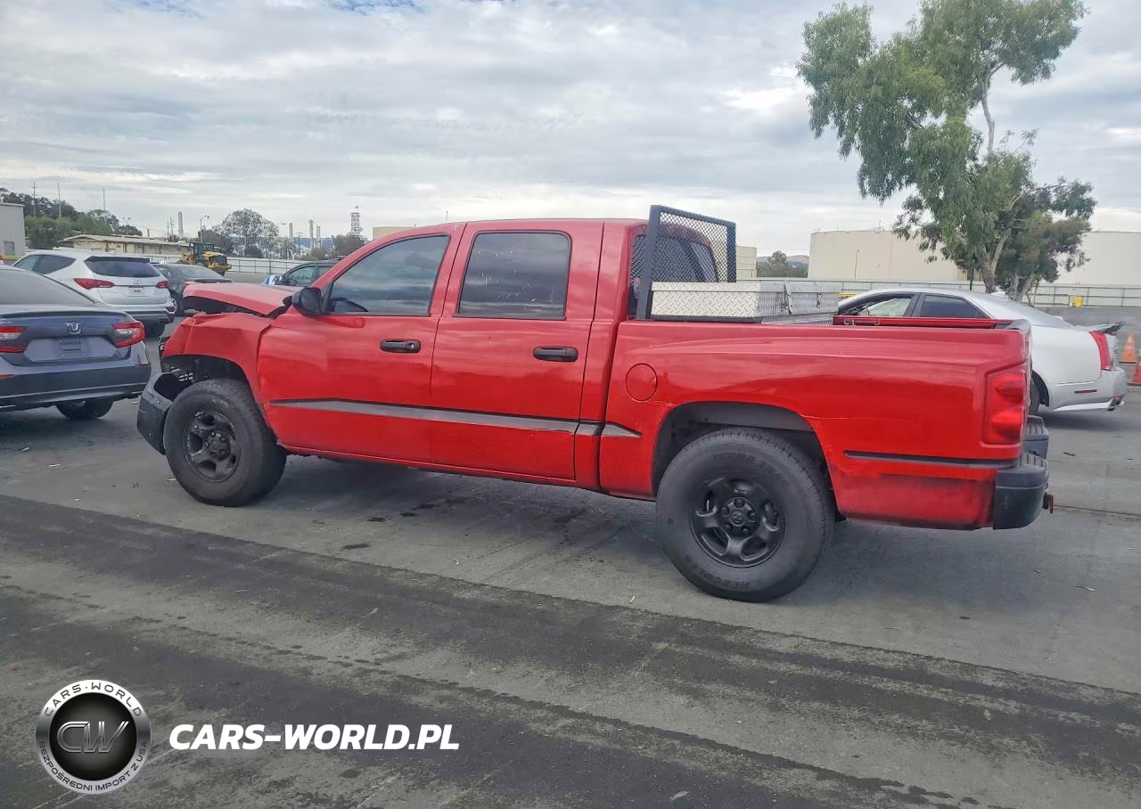 2005 Dodge Dakota Quad VIN:1D7HE28N35S258742 - 2