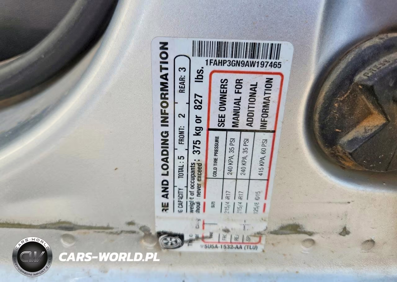 2010 Ford Focus Ses VIN:1FAHP3GN9AW197465 - 12