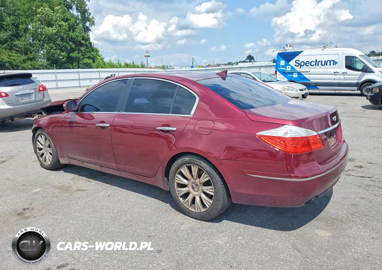 2010 Hyundai Genesis 3.8L VIN:KMHGC4DE7AU097187 - 2