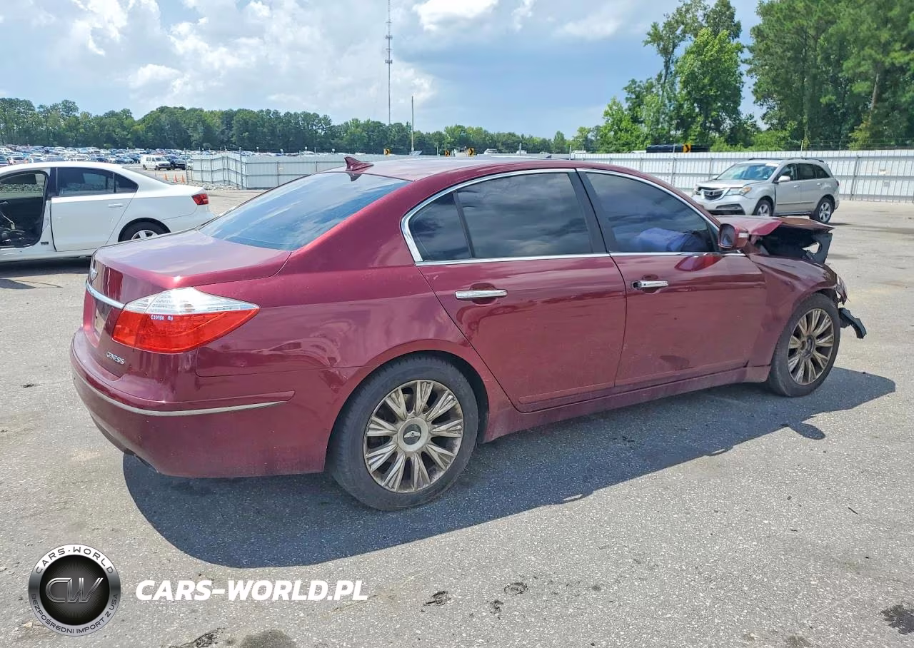 2010 Hyundai Genesis 3.8L VIN:KMHGC4DE7AU097187 - 3
