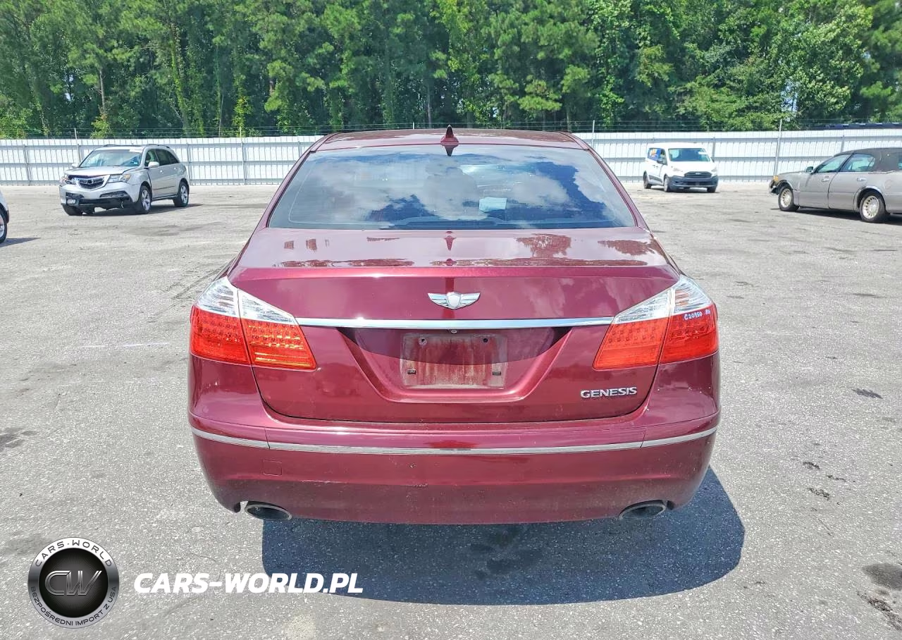 2010 Hyundai Genesis 3.8L VIN:KMHGC4DE7AU097187 - 6