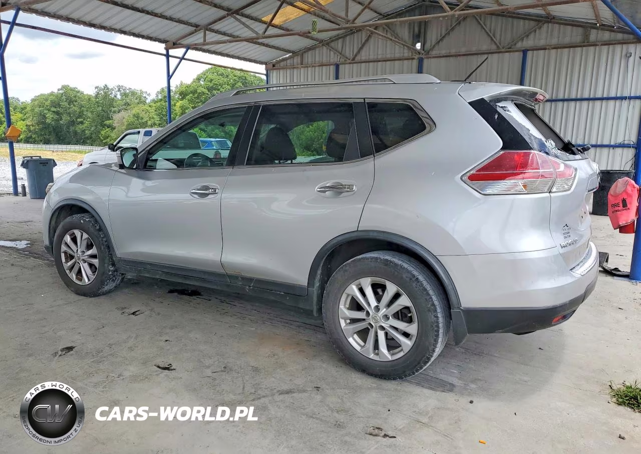 2015 Nissan Rogue Sv VIN:KNMAT2MV1FP515652 - 2