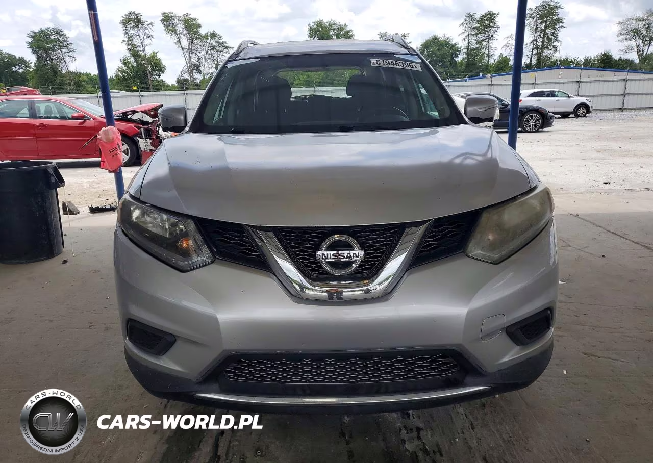 2015 Nissan Rogue Sv VIN:KNMAT2MV1FP515652 - 5