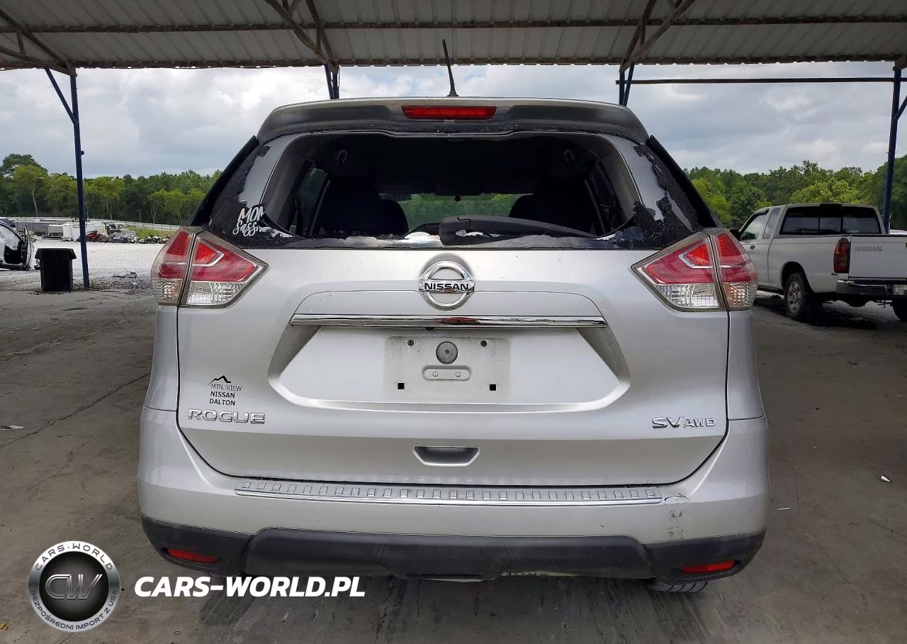 2015 Nissan Rogue Sv VIN:KNMAT2MV1FP515652 - 6