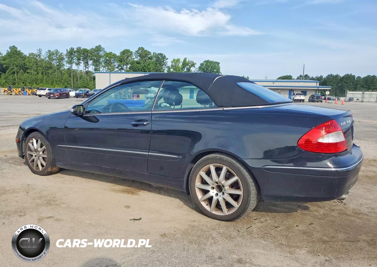 2007 Mercedes-Benz Clk 350 VIN:WDBTK56F47T086615 - 2