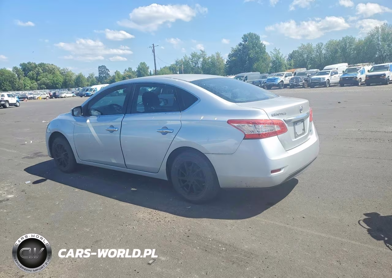 2013 Nissan Sentra S VIN:3N1AB7AP5DL609034 - 2