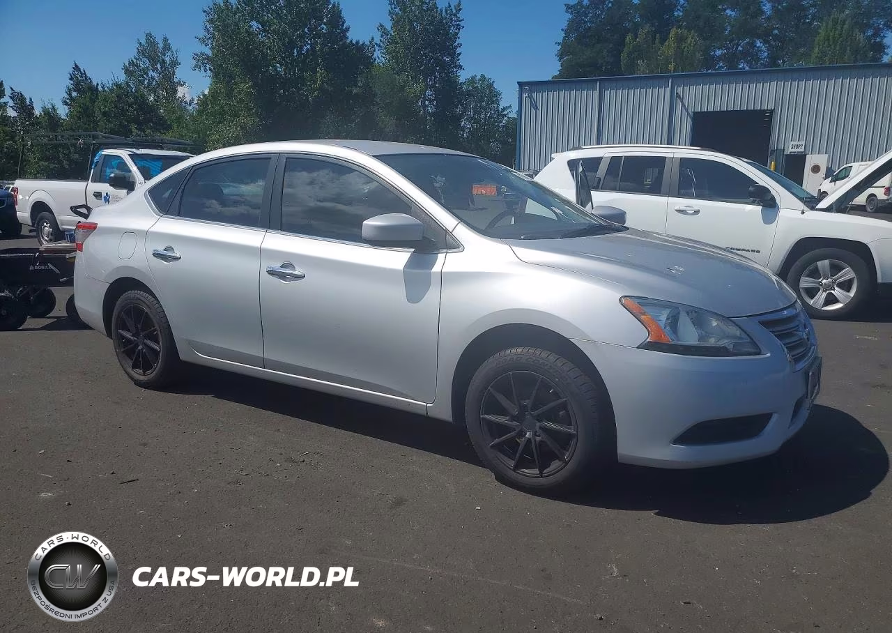 2013 Nissan Sentra S VIN:3N1AB7AP5DL609034 - 4
