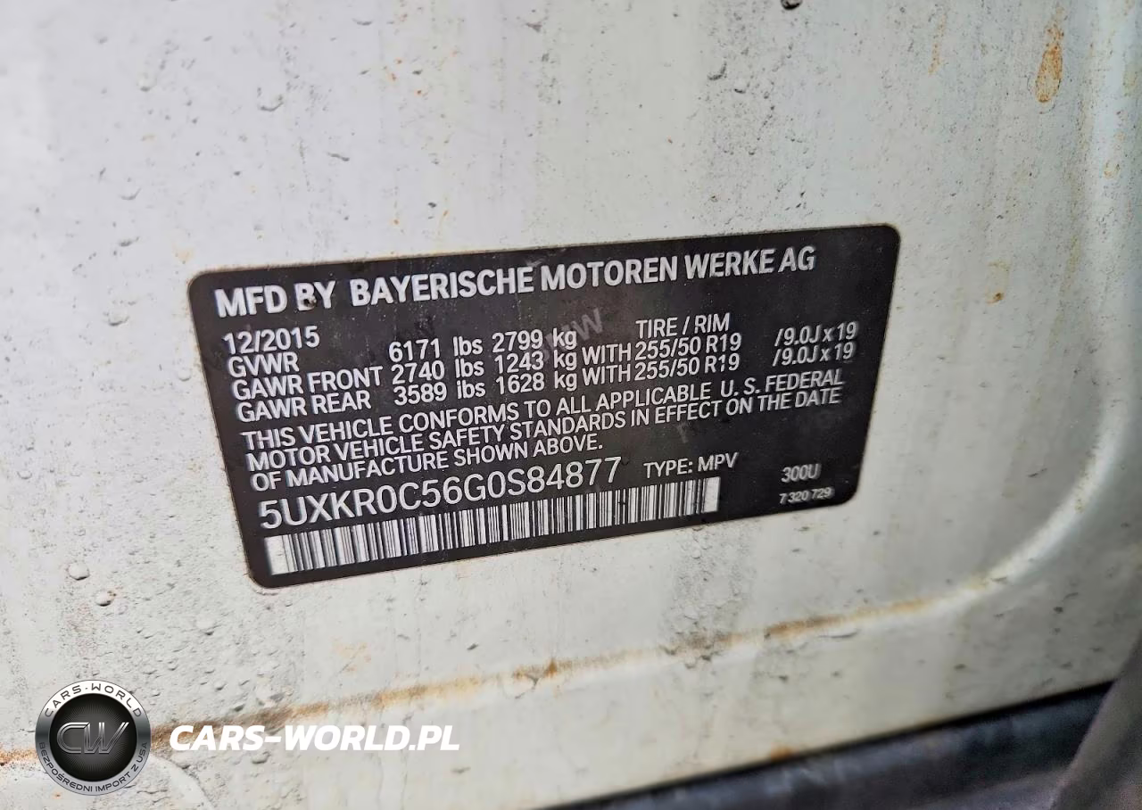 2016 BMW X5 xDrive35I VIN:5UXKR0C56G0S84877 - 13