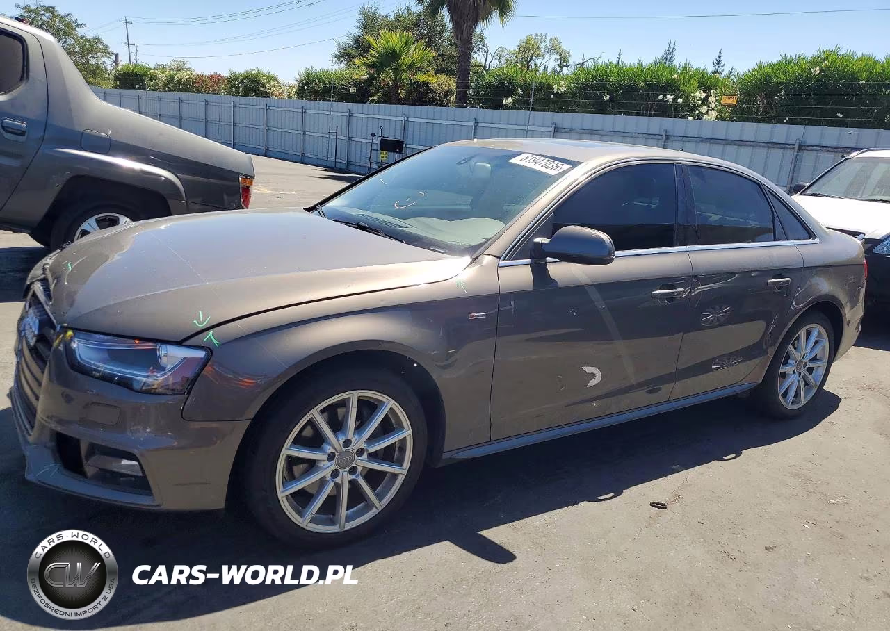 2015 Audi A4 Premium Plus VIN:WAUFFAFL7FN038186 - 1