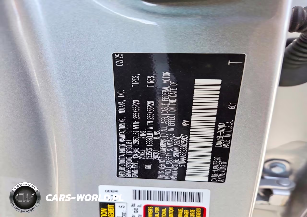 2025 Lexus Tx 350 Base VIN:5TDAAAB62SS025927 - 12