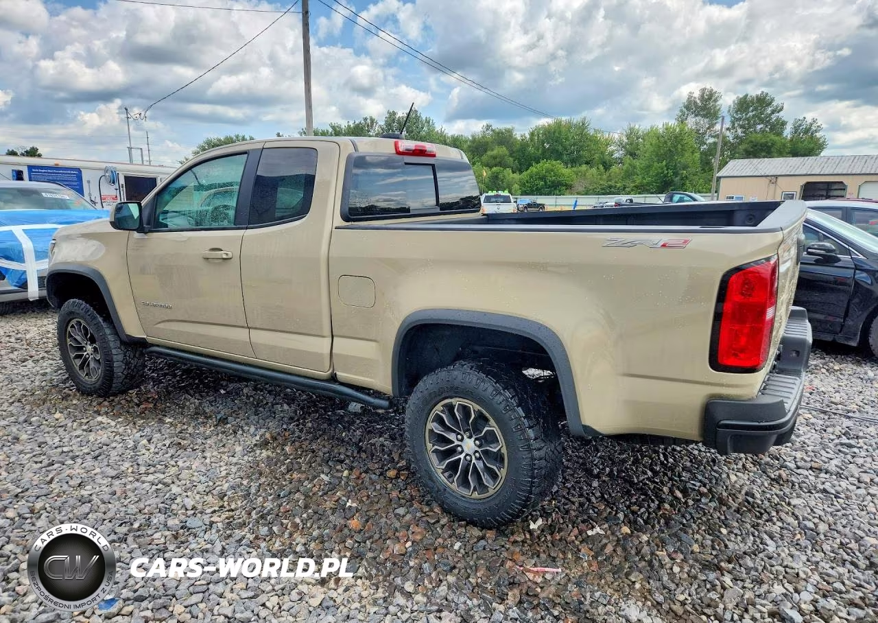 2021 Chevrolet Colorado Zr2 VIN:1GCRTEEN2M1149218 - 2