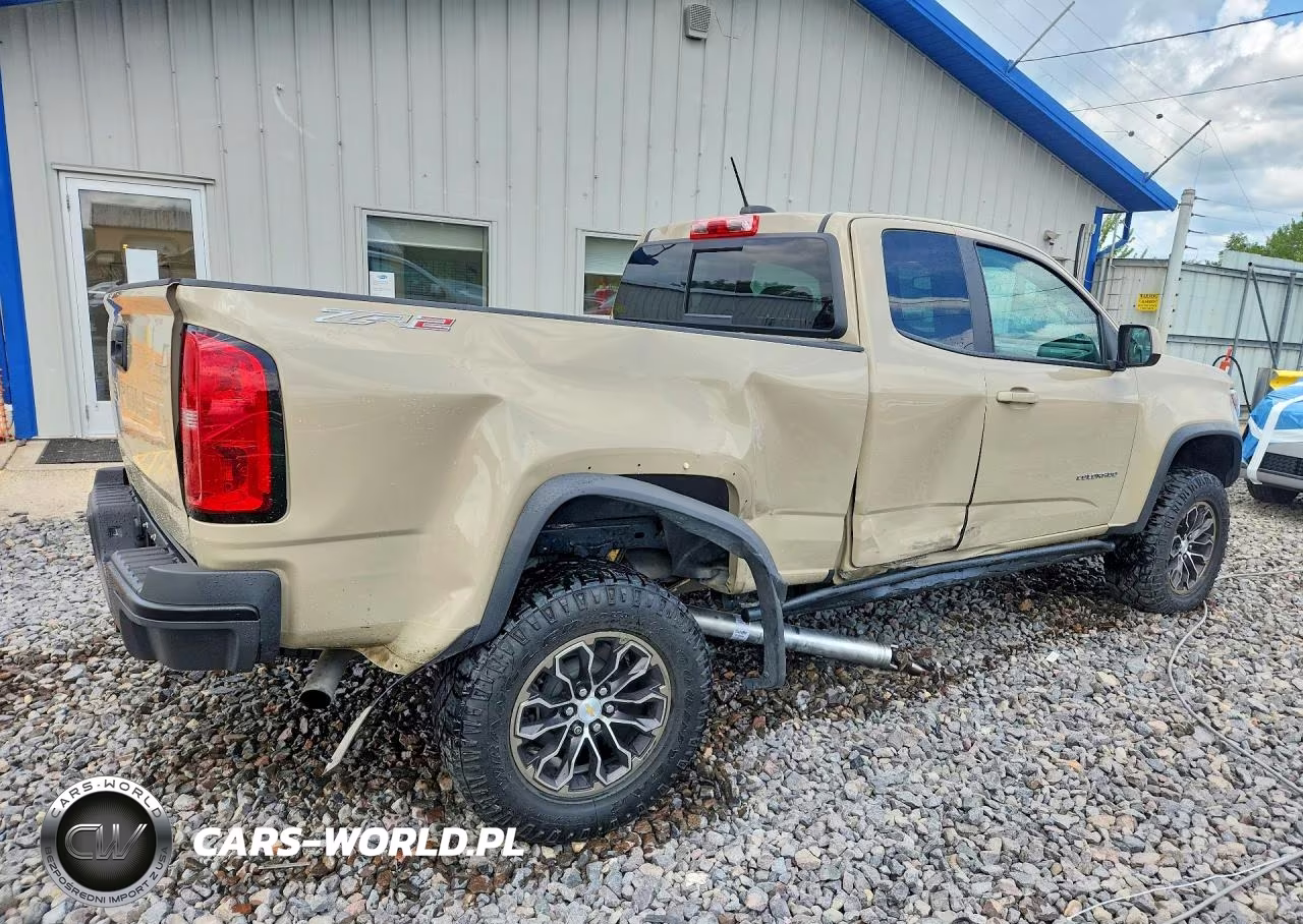 2021 Chevrolet Colorado Zr2 VIN:1GCRTEEN2M1149218 - 3