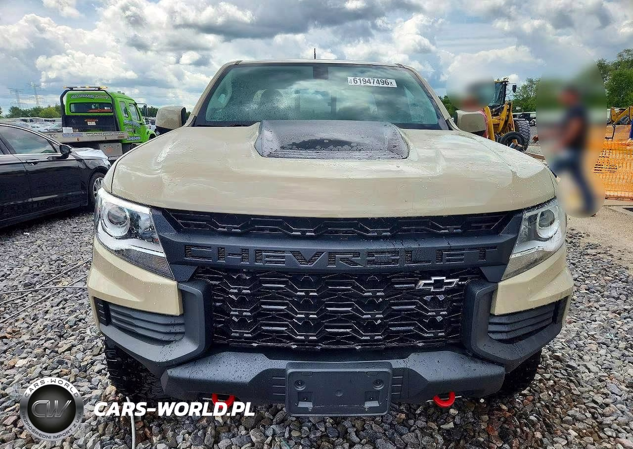 2021 Chevrolet Colorado Zr2 VIN:1GCRTEEN2M1149218 - 5