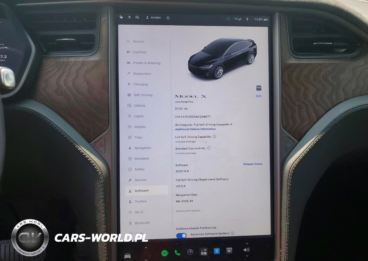 2020 Tesla Model X VIN:5YJXCDE24LF298677 - 9