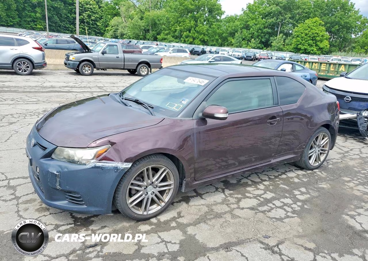 2012 Scion Tc Base VIN:JTKJF5C77C3042587 - 1