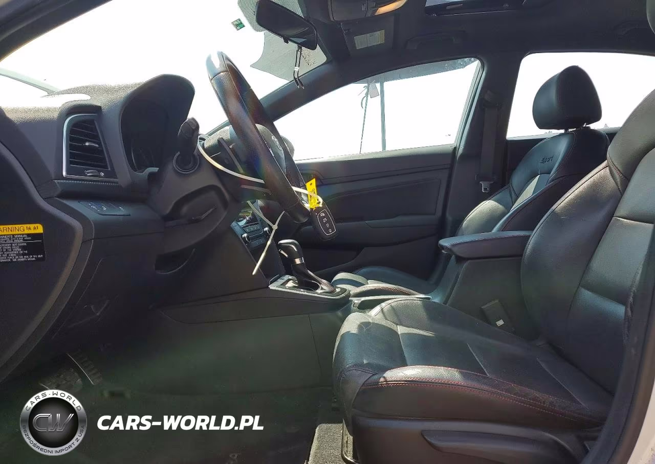 2018 Hyundai Elantra Sport VIN:KMHD04LB1JU542641 - 7