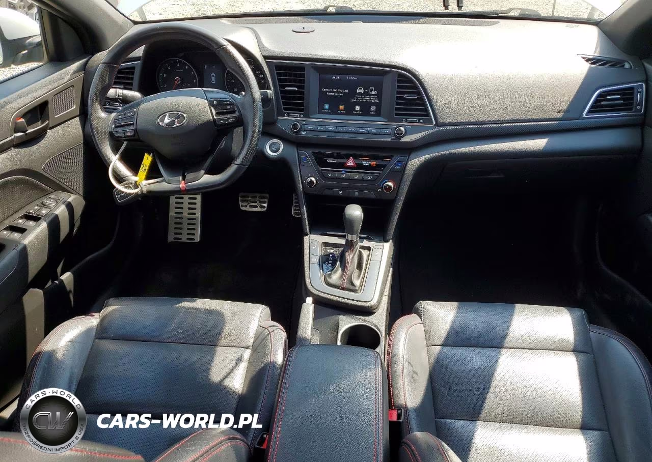 2018 Hyundai Elantra Sport VIN:KMHD04LB1JU542641 - 8