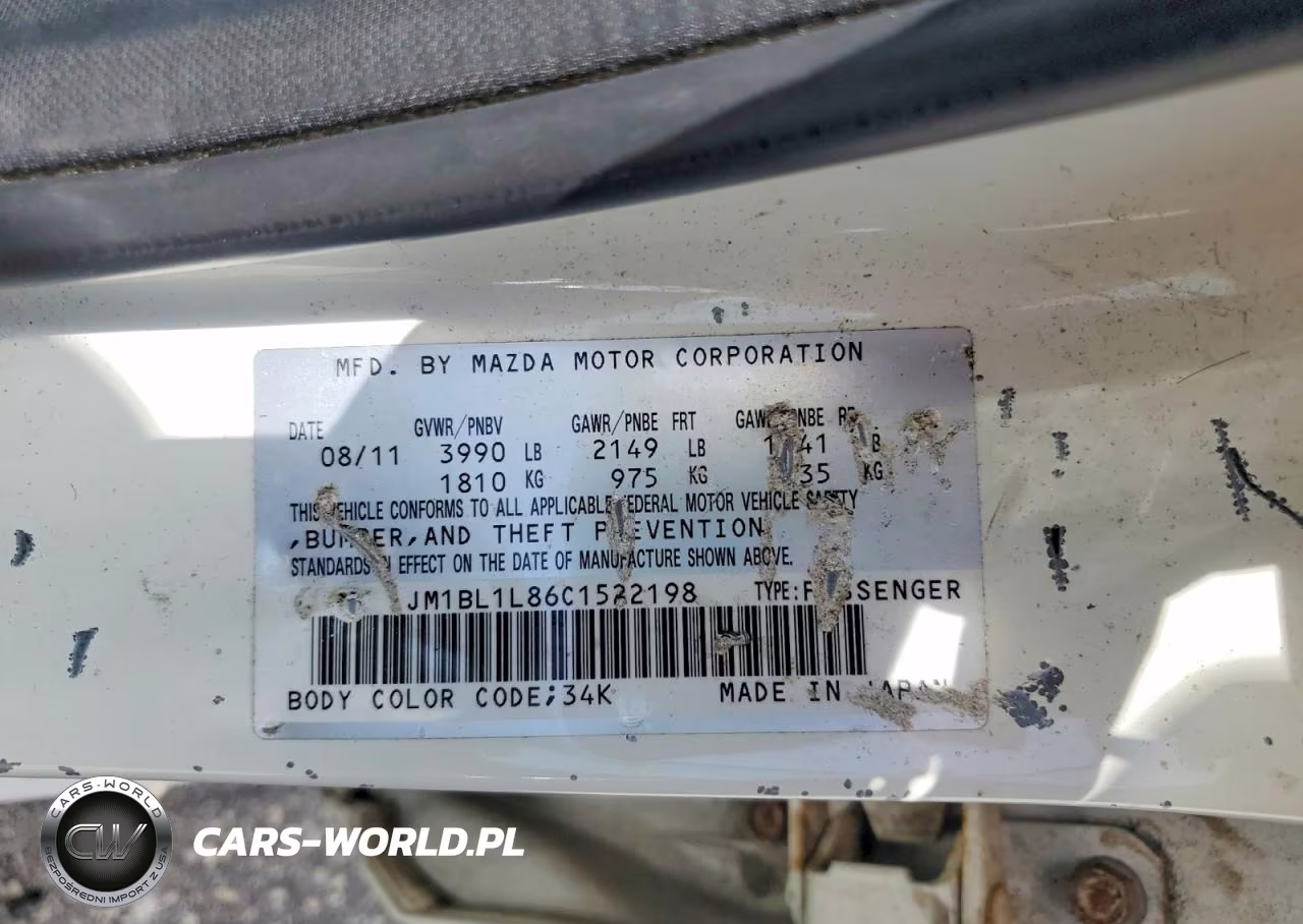 2012 Mazda 3 I VIN:JM1BL1L86C1522198 - 12