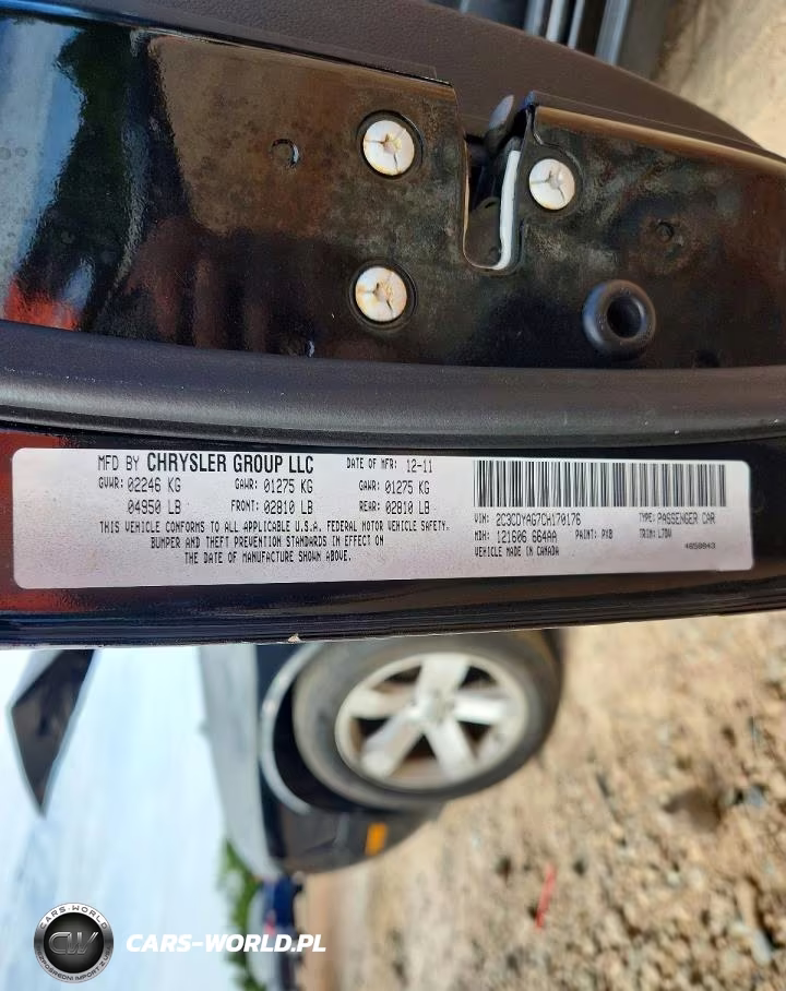 2012 Dodge Challenger Sxt VIN:2C3CDYAG7CH170176 - 12