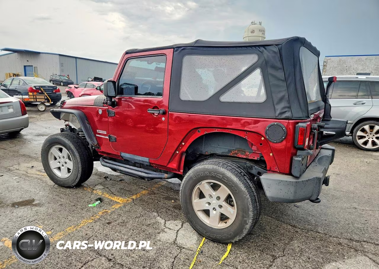 2012 Jeep Wrangler Sport VIN:1C4AJWAG7CL210534 - 2